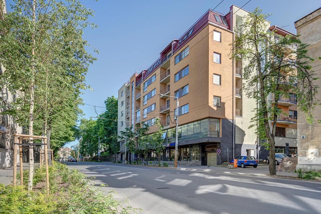 Cityvibe Top-Floor Apartment Vilnius Luaran gambar